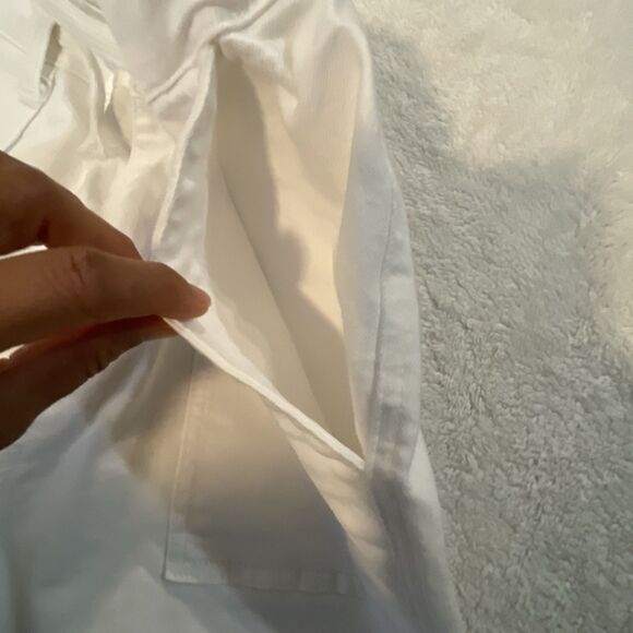 Judy Blue Jeans Jogger High Rise Waist White Stretch Denim Size 13/31 - Picture 8 of 13